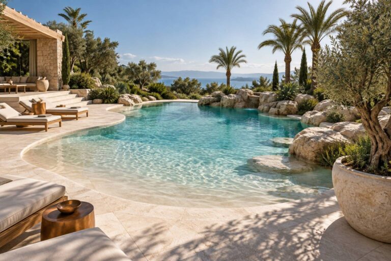 Piscine lagon : forme, prix et aménagement
